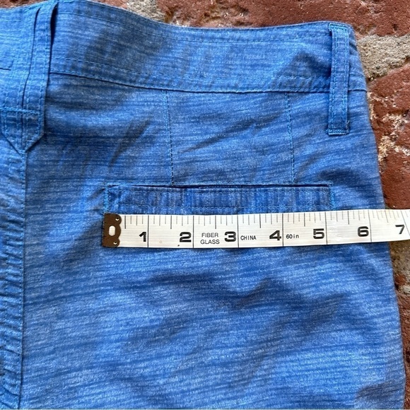 Free Planet Chino Shorts kids size 14 Mid Rise Zip Fly Flat Front 5 Pockets - Picture 11 of 16